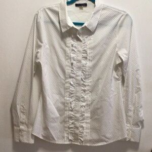 Tommy Hilfiger White Casual Button Down Shirt